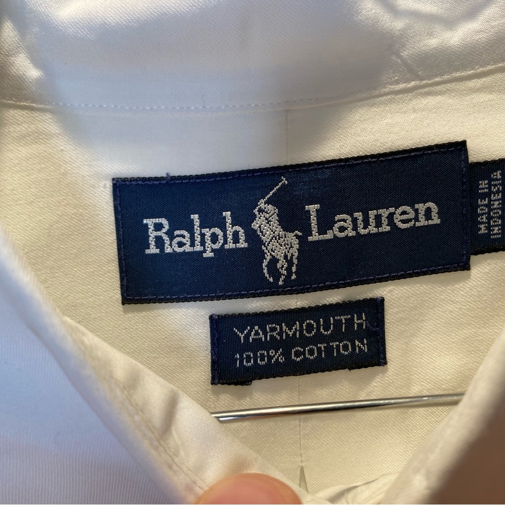 Ralph Lauren White Button Down